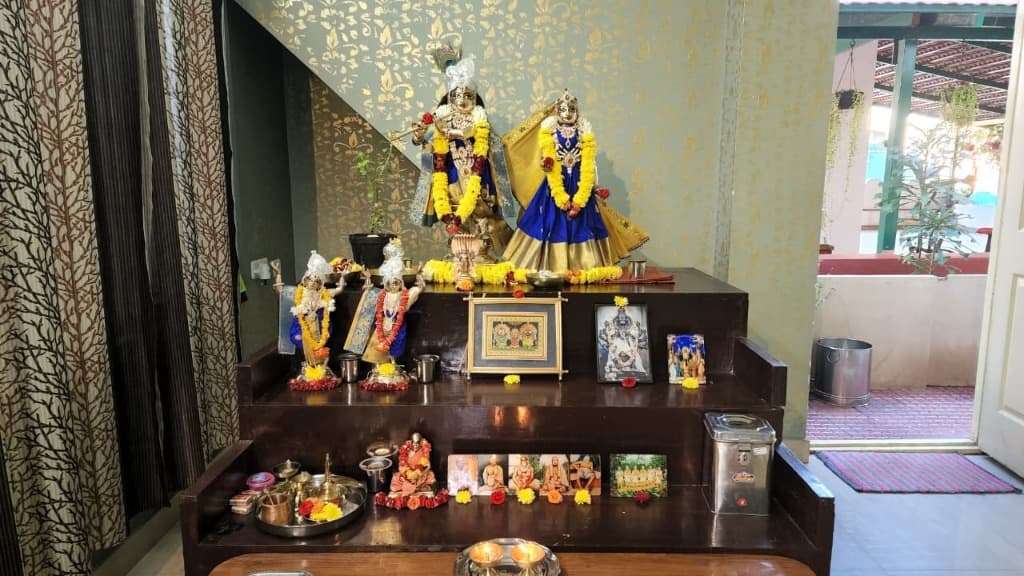 First humble temple altar in April 2022